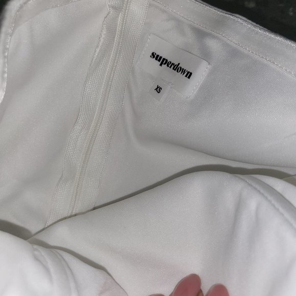 NWT Superdown Stevie Sweetheart Mini Dress Size XS - Picture 5 of 6